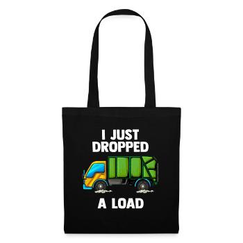 Müllmann Tshirt - Tote Bag - black - Front