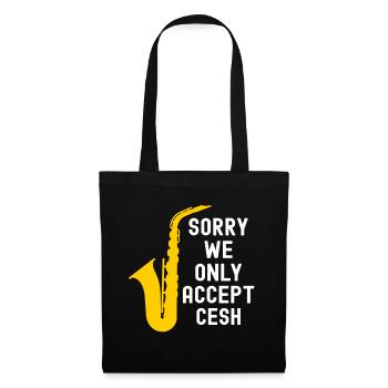 Jazz Tshirt - Sac en tissu - noir - Devant