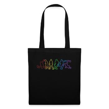 Soccer LGBT Rainbow Fußball Goal Keeper Futbol - Tote Bag - black - Front