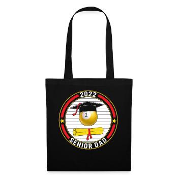 Class of 2022 Senior Billiards Dad Graduation - Tote Bag - black - Front