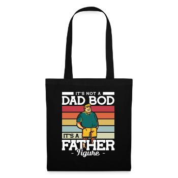 Its not a Dad Bod its a Father Figure Father's Day - Tote Bag - black - Front