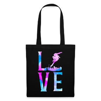 Parkour Free Running Traceur - Sac en tissu - noir - Devant