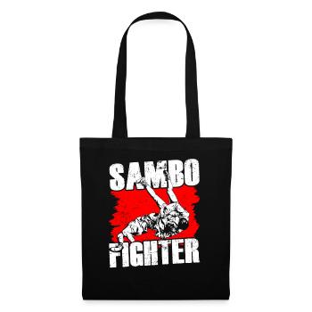 Sambo Fighter Training Martial Arts Martial Arts - Tote Bag - black - Front
