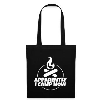 Apparently I Camp Now 4 - Tote Bag - black - Front