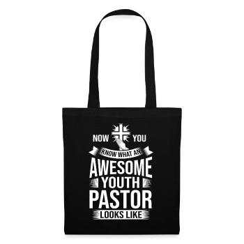 Youth Parish Church Pastor Christian - Tote Bag - black - Front
