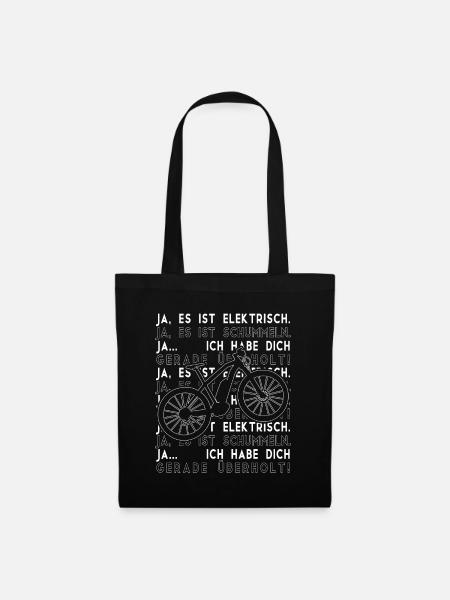 Yes it is Electric Pedelec E-Bike - Tote Bag - black