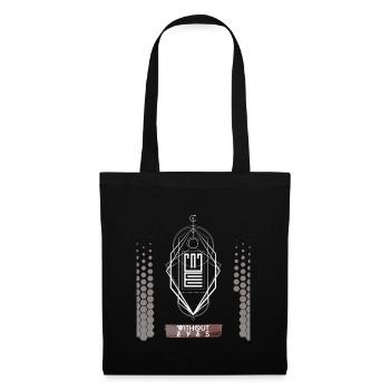 Meilleur design techno sans yeux - Sac en tissu - noir - Devant