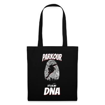 Parkour Free Running Traceur Dna - Stoffbeutel - Schwarz - Vorne