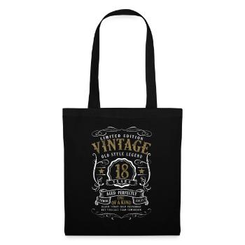 18th birthday gift 18 years - Tote Bag - black - Front