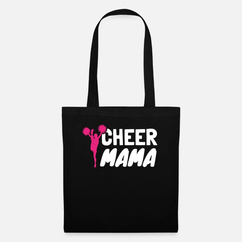 Cheer Mom - Stoffbeutel - Schwarz