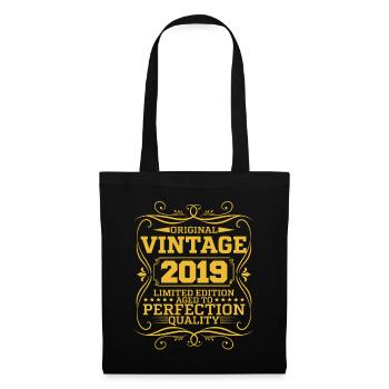 Vintage 2019 Original Limited Edition - Stoffbeutel - Schwarz - Vorne