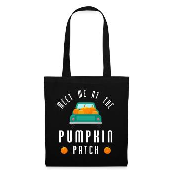 Meet me at the Pumpkin Patch - Tote Bag - black - Front
