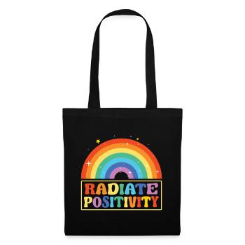 Radiate Positivity - Tote Bag - black - Front