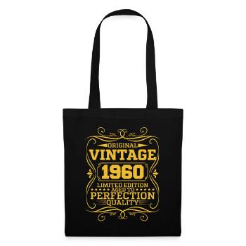 Vintage 1960 Original Limited Edition - Tote Bag - black - Front