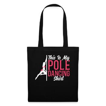 This is My Pole Dancing Shirt - Pole Dancer - Sac en tissu - noir - Devant