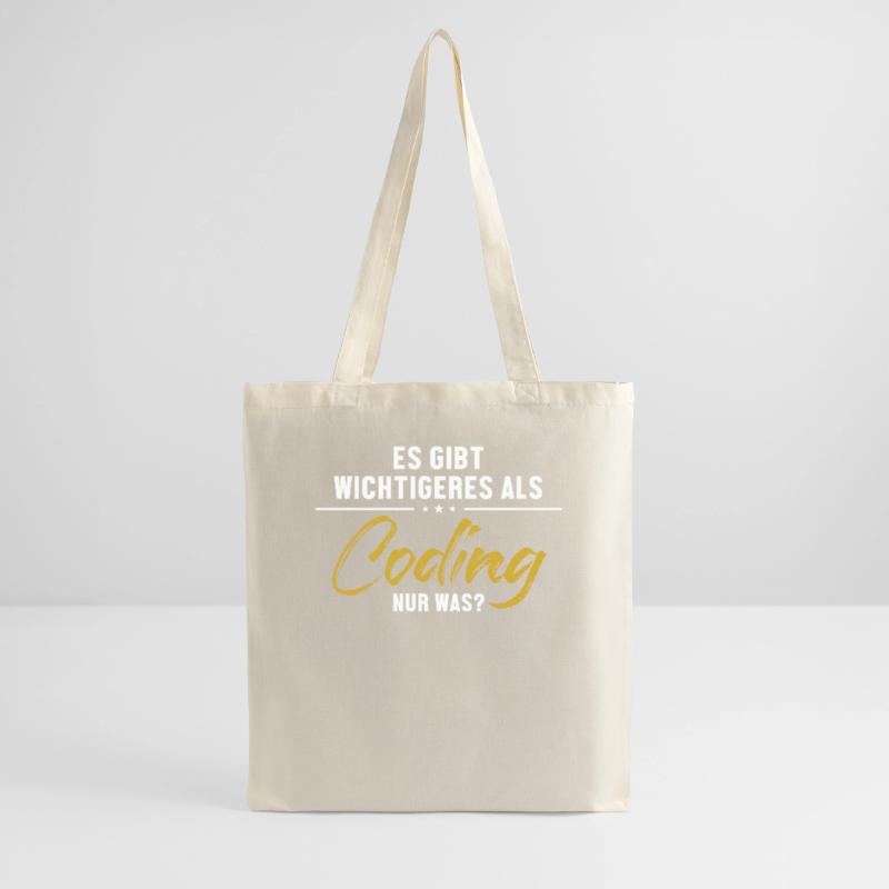 Wichtigeres als Coding Softwareingenieur Coder Stoffbeutel