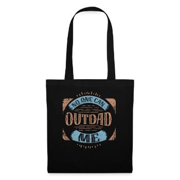 Father's Day Father Day Papa Father Daddy Sayings - Tote Bag - black - Front