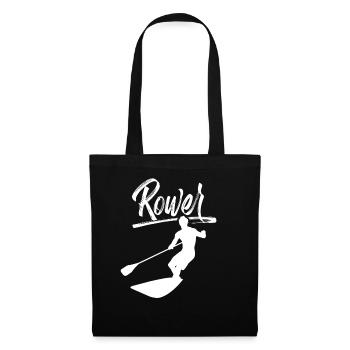 Rowing Rowing Rowing Boat Rowing Rowing - Tote Bag - black - Front