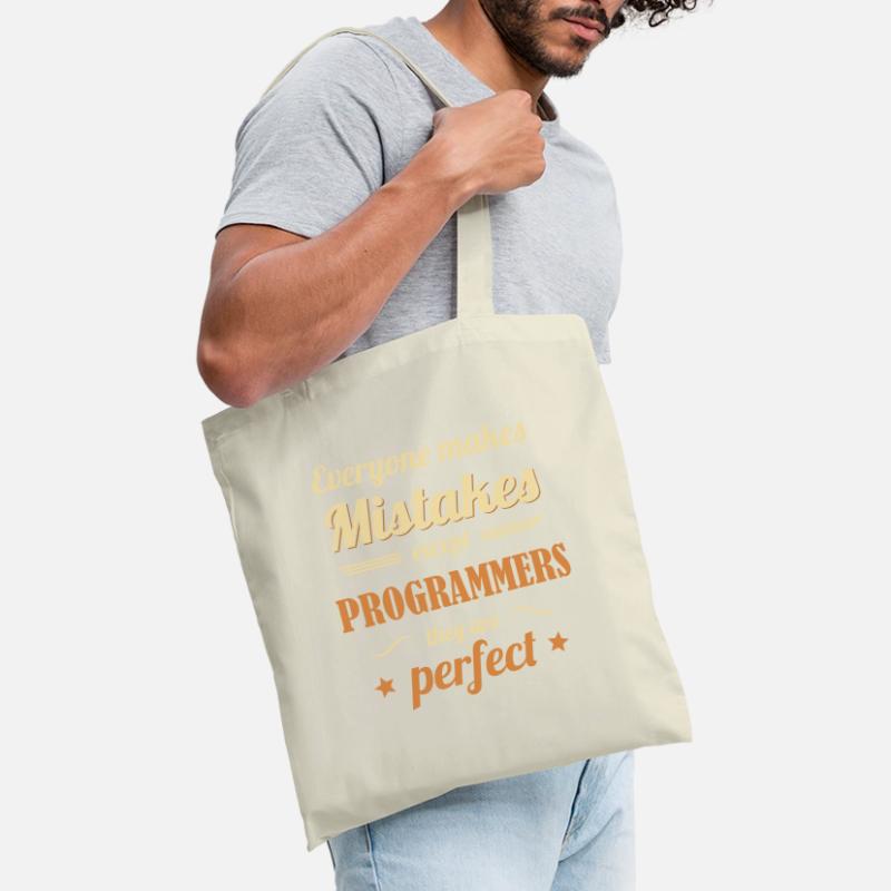Programmers are Perfect Developer Coder Stoffbeutel