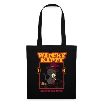 Witchy Kitty - Souverain de l’abîme - Sac en tissu - noir - Devant