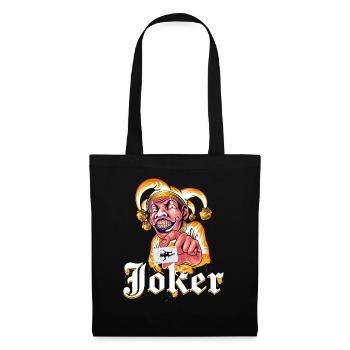 Joker Card Orange - Tote Bag - black - Front