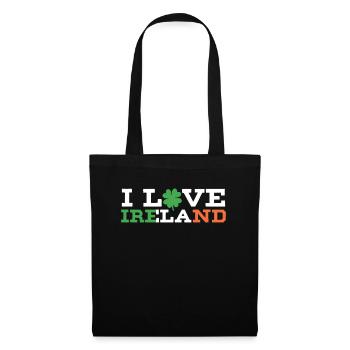 I love Ireland Irish St. Patrick's Day - Tote Bag - black - Front