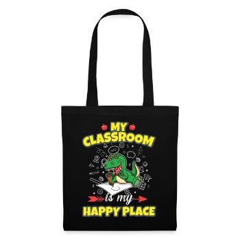 My Classroom Is My Happy Place Elementary Teacher - Tote Bag - black - Front