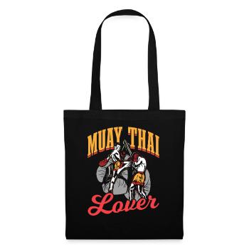 Muay Thai Lover Martial Arts Martial Arts Fighting Fighter - Tote Bag - black - Front