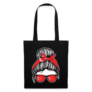 Türkiye Turkish Turkey - Tote Bag - black - Front