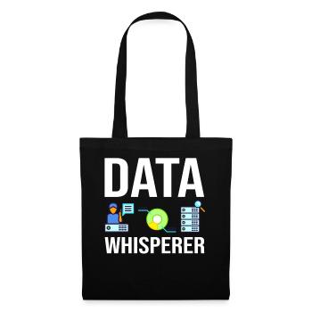 Datenwissenschaftler Data Science Wissenschaft - Stoffbeutel - Schwarz - Vorne