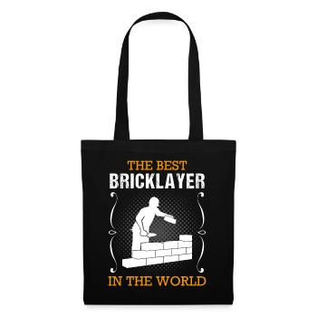 Bricklayer Builder Profession Training Gift - Tote Bag - black - Front