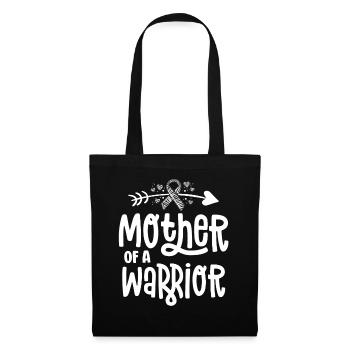 Mother Of A Rare Disease Warrior Awareness Zebra - Tote Bag - black - Front