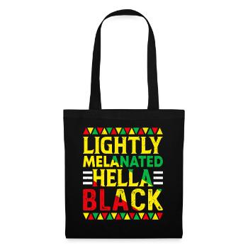 Mois de l’histoire des Noirs Histoire des Noirs Américain - Sac en tissu - noir - Devant