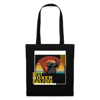 Best Boxer Dad Ever T Shirt - Tote Bag - black - Front