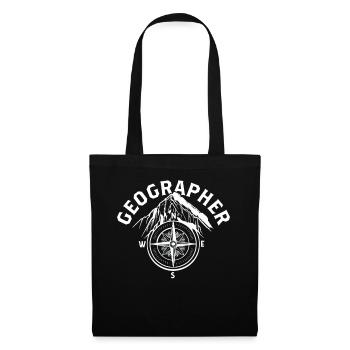 Geography Profession Geography Geography Student - Tote Bag - black - Front
