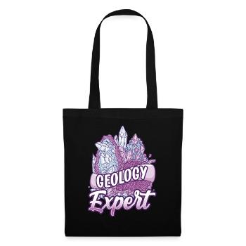Geology Expert Profession Geologist Geology Student - Tote Bag - black - Front