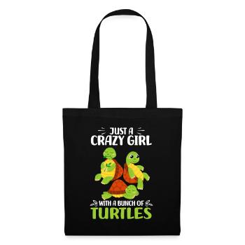 Turtle lover | Turtle Gifts - Tote Bag - black - Front