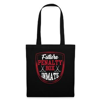 Ice Hockey Penalty Bench Penalty Box Ice Hockey Players - Tote Bag - black - Front