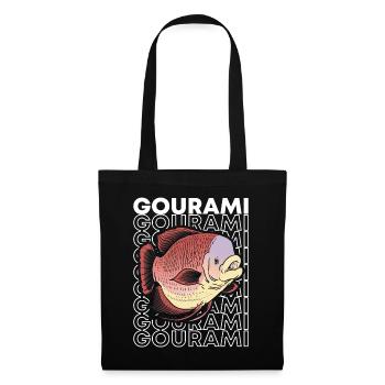 Giant Gourami Fish 80's Monster Fish Keeper - Tote Bag - black - Front