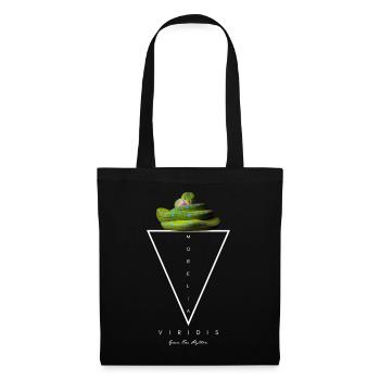 Green Tree Python Modern Geometric - Tote Bag - black - Front
