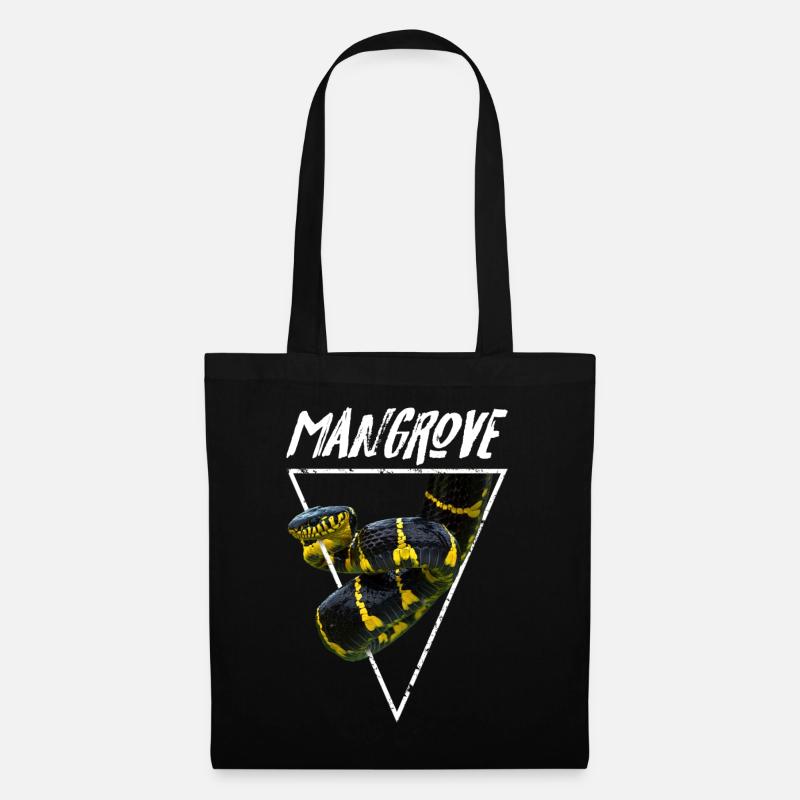 Mangrovenschlangen-Gift-Schlangenpfleger - Stoffbeutel - Schwarz