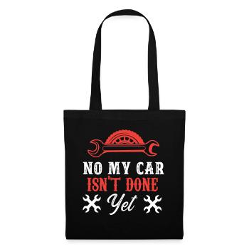 No My car is not finished yet Mechanic - Tote Bag - black - Front
