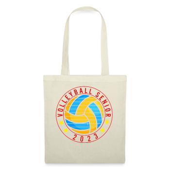 Volleyball Senior 2023 T Shirt - Sac en tissu - nature - Devant