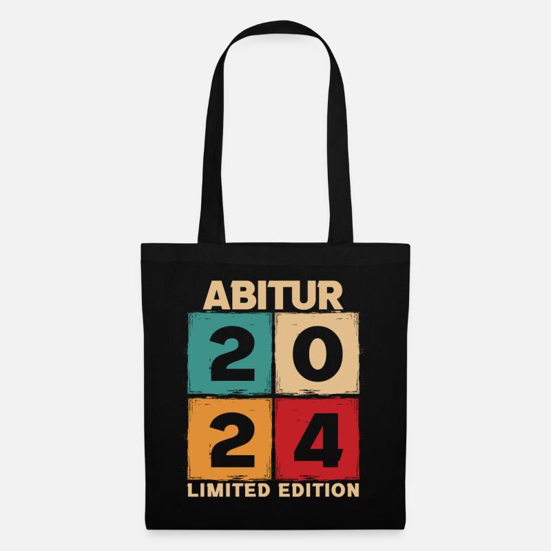 Legendary Abitur Seit 2024 Abiturientin Abiturient - Stoffbeutel - Schwarz
