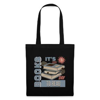 It's A Good Day To Read A Book - Reading Books - Tote Bag - black - Front