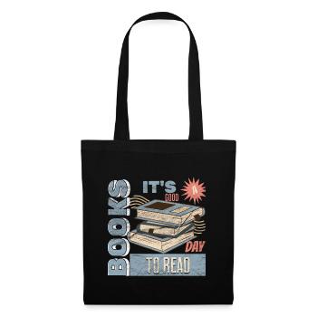 It's A Good Day To Read A Book - Reading Books - Tote Bag - black - Front