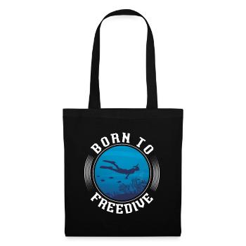 Freediving Freediving Diving Gift - Tote Bag - black - Front