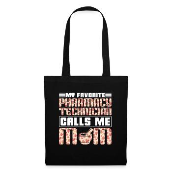 Pharmacy Technician Pharmacist Technician Gift - Tote Bag - black - Front