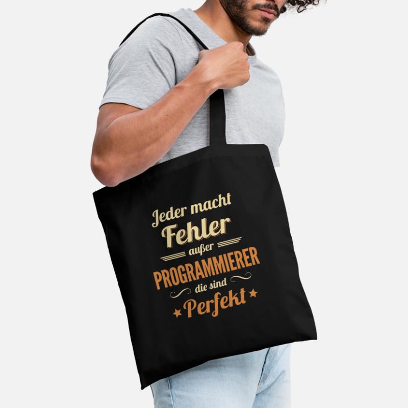 Programmierer sind Perfekt Coder Engineer Tote Bag