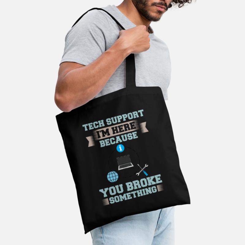 Support technique Assistance technique informatique Helpdesk Sac en tissu